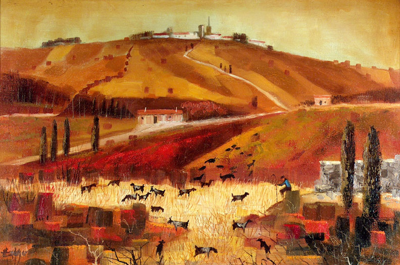 Harold Charles Landaker The Herdsman