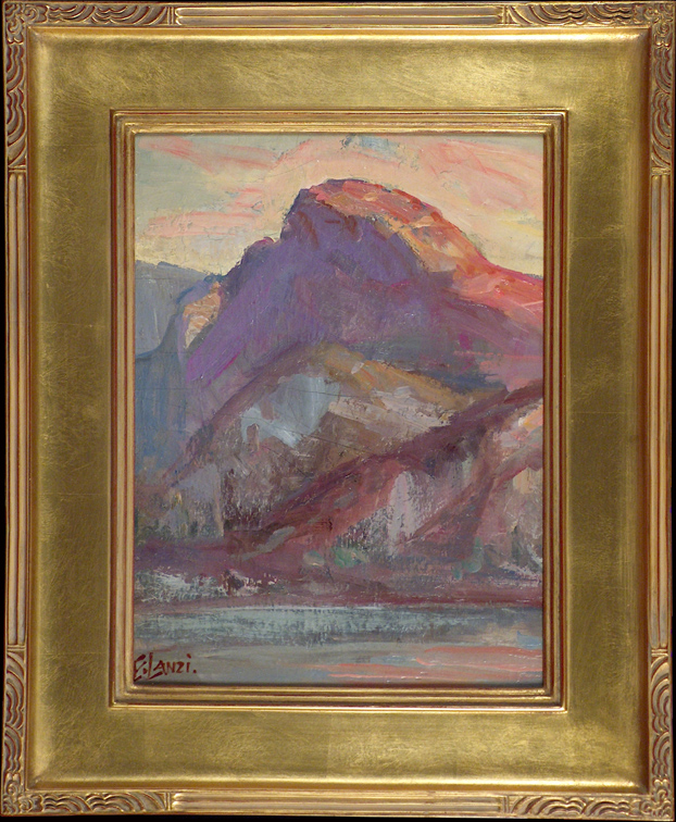 Emilio Lanzi Half Dome Yosemite with Frame