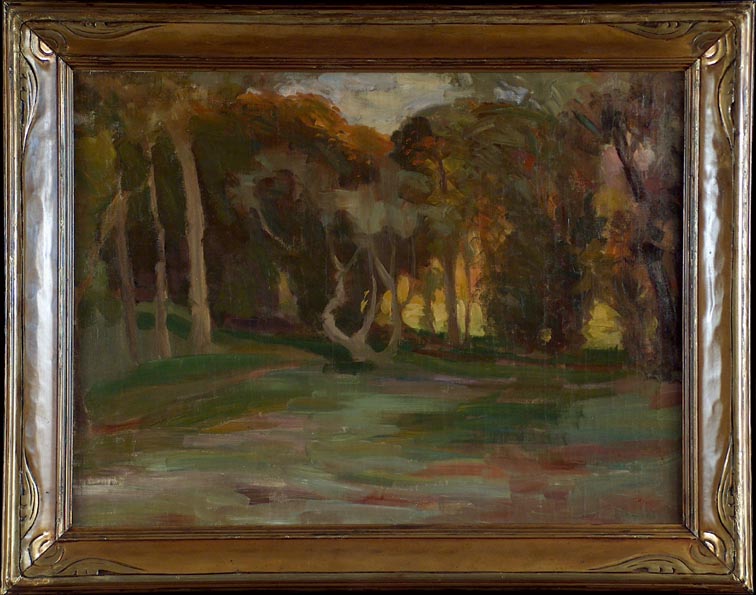 Emilio Lanzi Sunset Grove with Frame