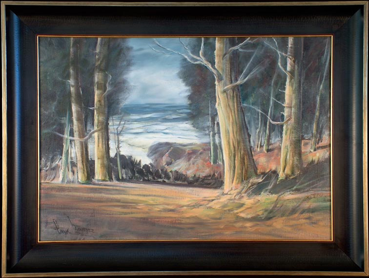 Paul Lauritz 17 Mile Drive with Frame