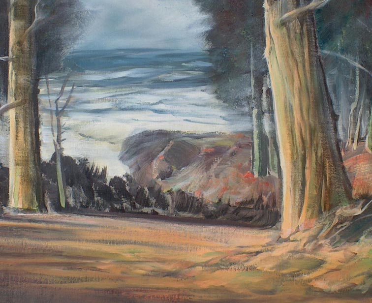 Paul Lauritz 17 Mile Drive Closeup