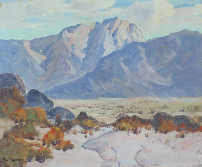 Paul Lauritz Lone Pine California Eastern Sierra Owens Valley