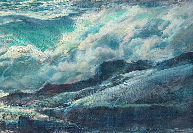 Paul Lauritz Passing Storm Closeup