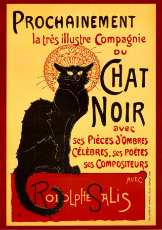 Poster for Le Chat Noir by Toulouse-Lautrec