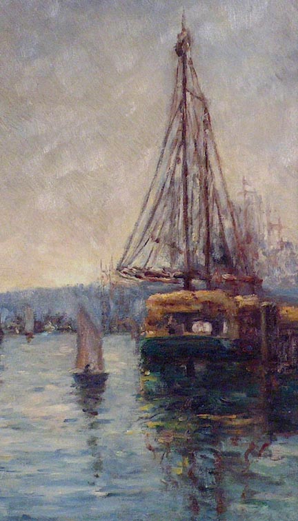 Bertha Stringer Lee Hay Barge San Francisco Bay Closeup