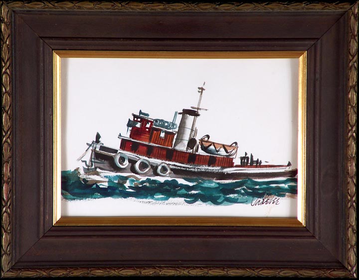 Jake Lee Tugboat with Frame