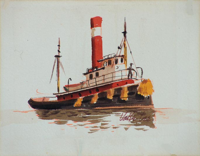 Jake Lee Tug with Figure