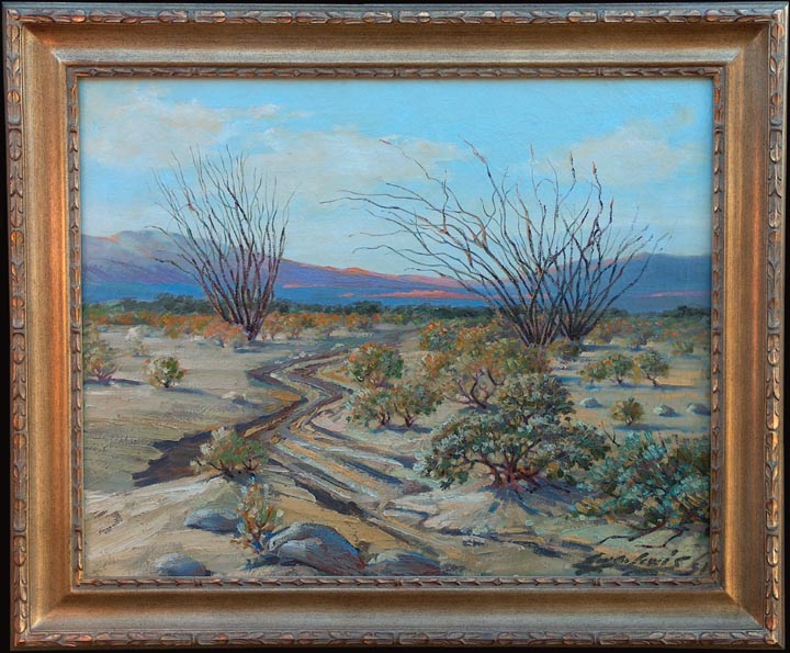 Harry Emerson Lewis Shavers Well 1931 with Frame