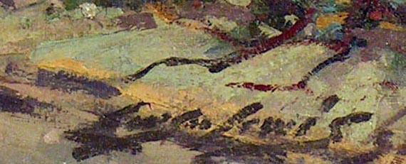 Harry Emerson Lewis Shavers Well 1931 Signature
