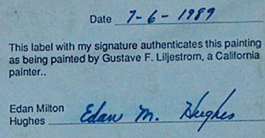 Liljestrom Gustave Mountain Lake Verso Note Edan Hughes .jpg