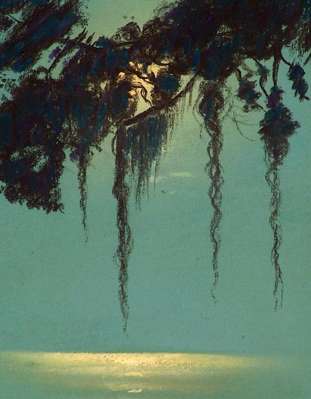 Harry Linder Moonlit Silhouette Closeup