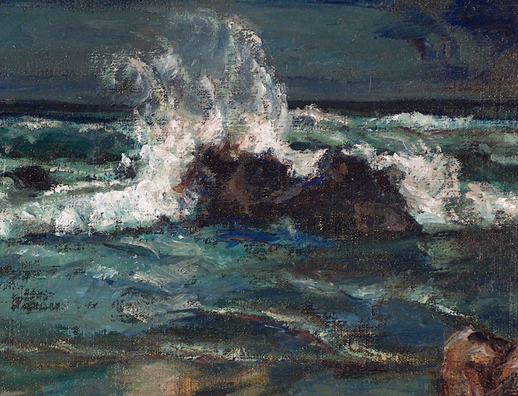 Isabel Lockwood California Seascape Nocturne Closeup