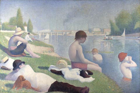 Georges Seurat Bathers