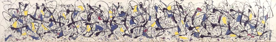 Jackson Pollock Summertime Tate Modern London
