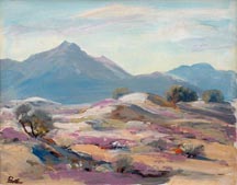 Ralph Love Untitled Desert landscape