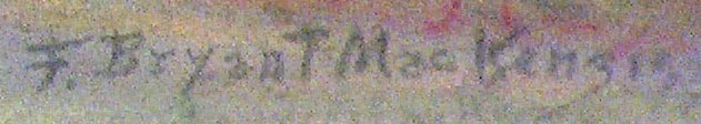 MacKenzie Florence L B CA Desert Gold Town Sign .jpg