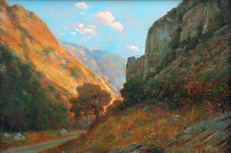 Gustave Adolph Magnussen Laguna Canyon