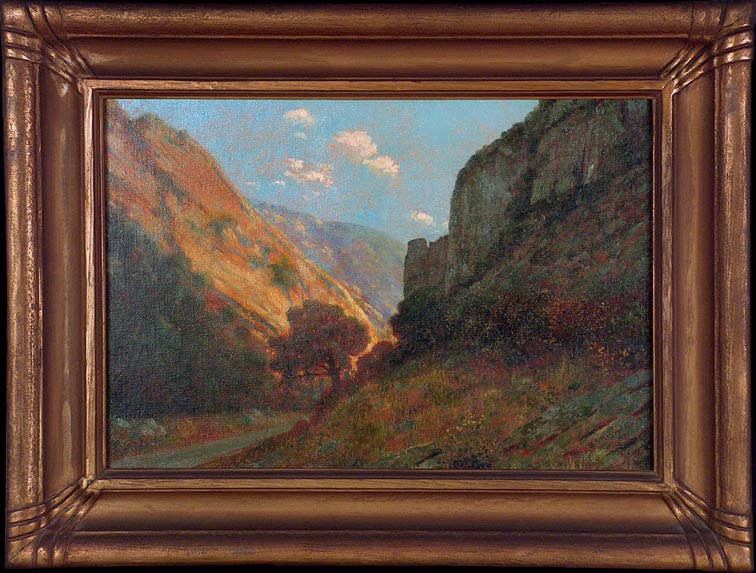 Gustave Adolph Magnussen Laguna Canyon with Frame