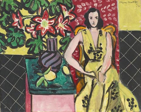 Henri Matisse Woman Seated with a Vase 1941