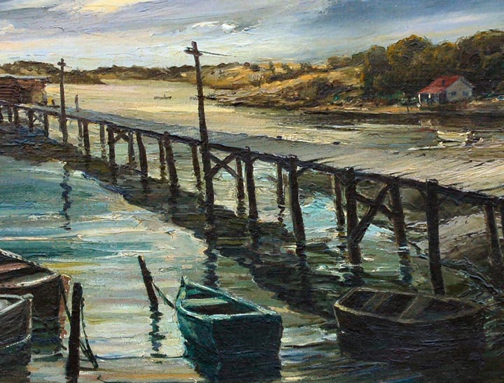 Joshua Meador Bodega Dock Closeup