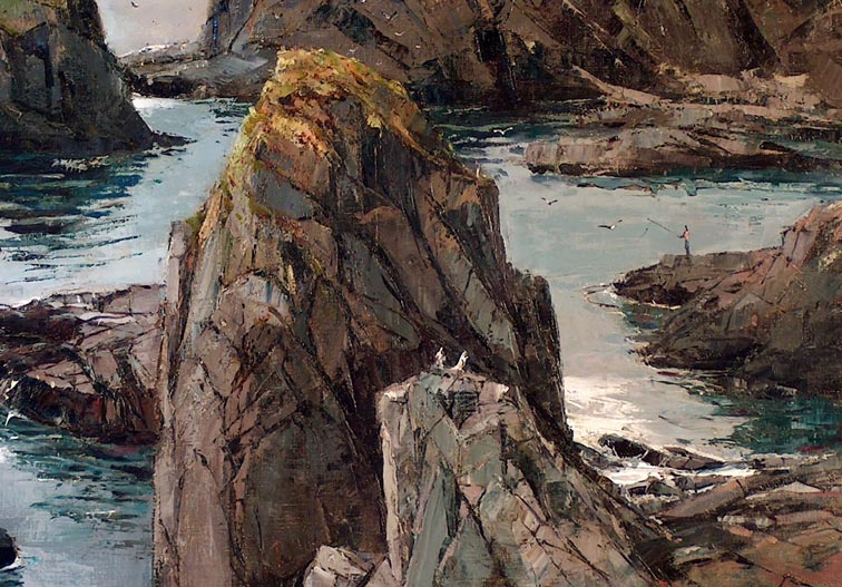 Joshua Meador Caspar Point Closeup