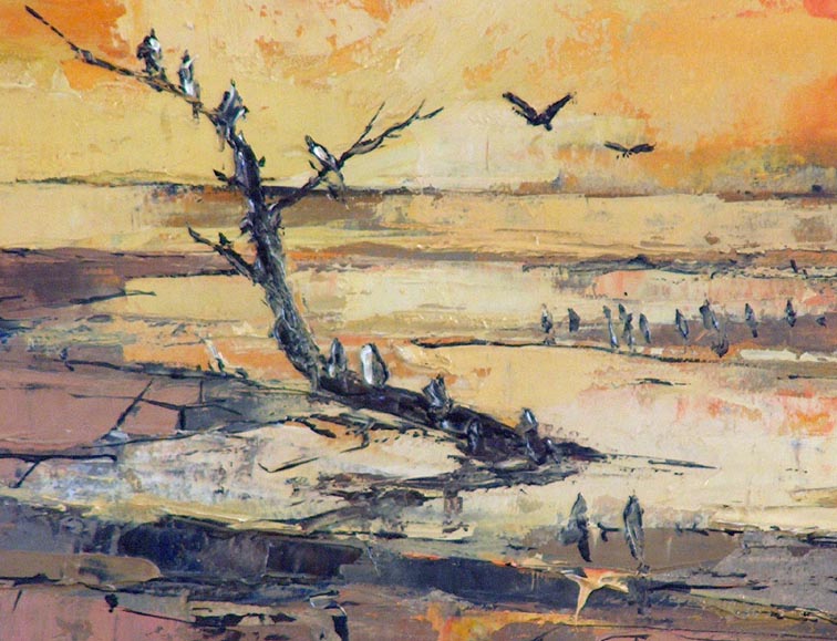 Joshua Meador Estuary Seabirds Closeup