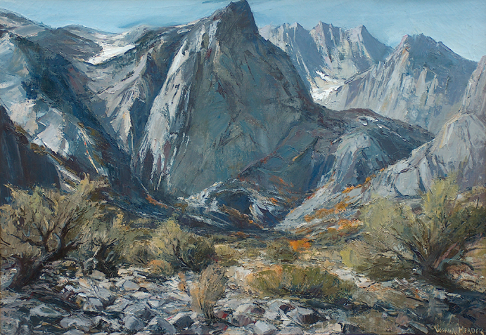 Joshua Meador Glacier Near Lone Pine Eastern Sierra Nevada Mountains California