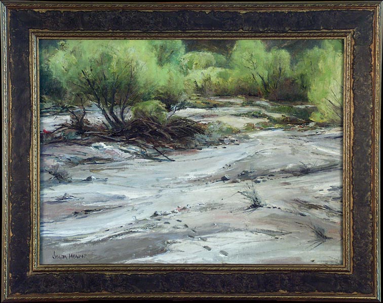 Joshua Meador Riverbed with Frame