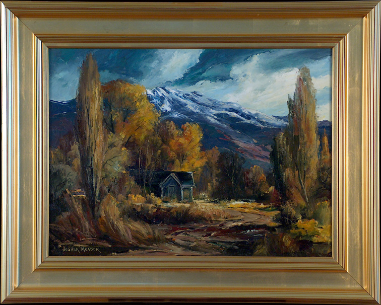 Joshua Meador Sierra Cabin Bishop with Frame
