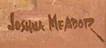 Joshua Meador Estate Stamp