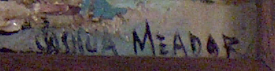 Joshua Meador Tidepools 1904 Signature