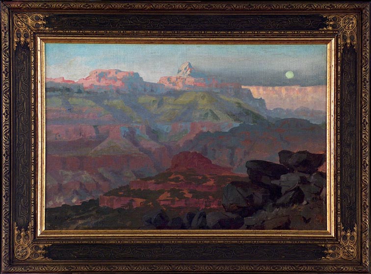 Ralph Davison Miller Grand Canyon 1905 with Frame