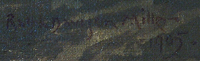 Ralph Davison Miller Grand Canyon 1905 Signature