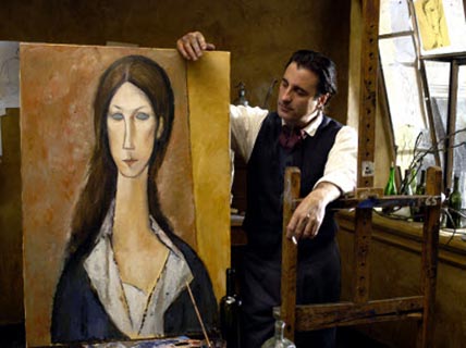 Andy Garcia as Modigliani 2004