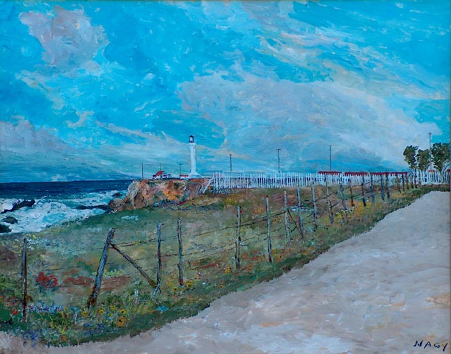 Louis Nagy Pt Arena Lighthouse California Coast