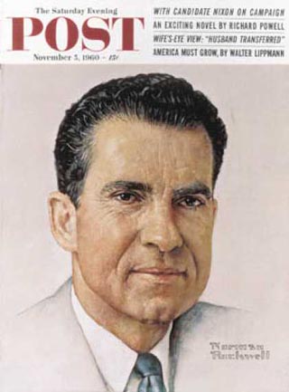 Richard Nixon Saturday Evening Post Cover 1960