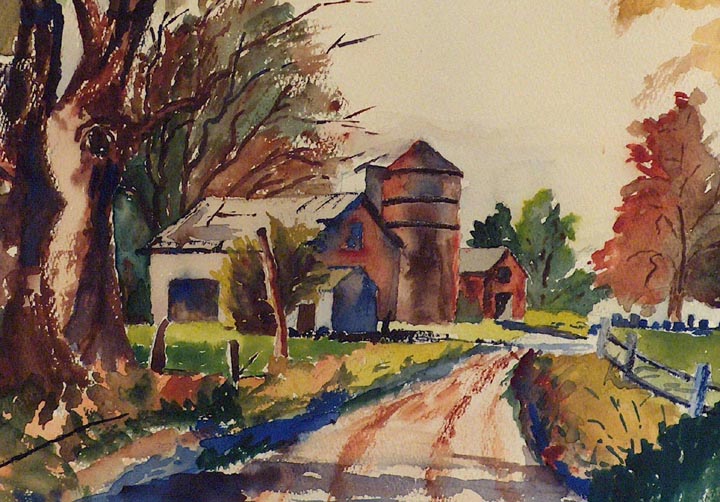 Alfred Owles Farmstead Closeup
