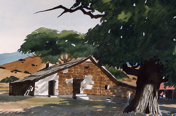 James March Phillips Ranchhouse San Jose Closeup