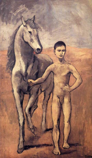 Pablo Picasso Boy Leading a Horse