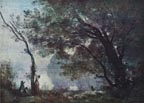 Jean Baptiste Camille Corot Montefontaine Barbizon Print Thumbnail