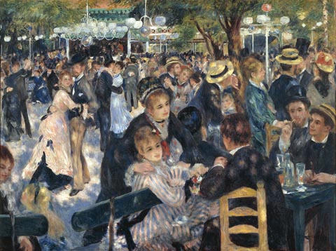 Pierre Auguste Renoir Bal du Moulin de la Galette 1876