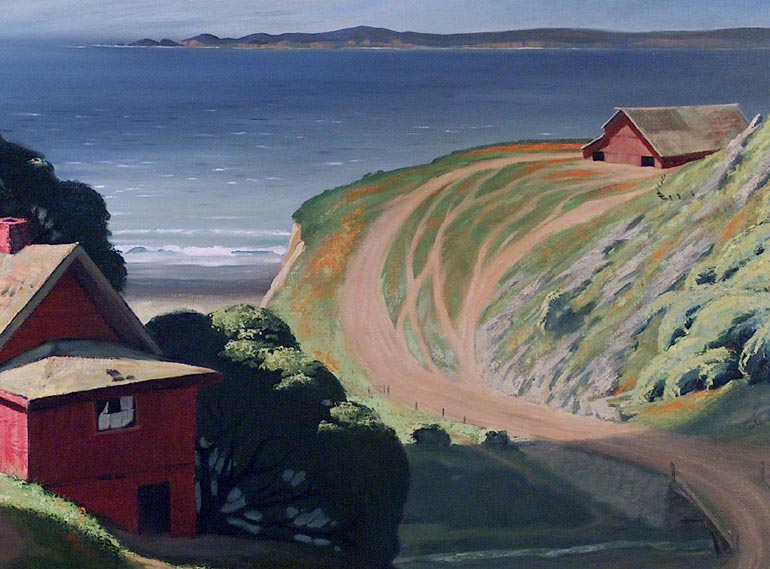 Robert Rishell Bodega Bay Oshea Farmstead Closeup