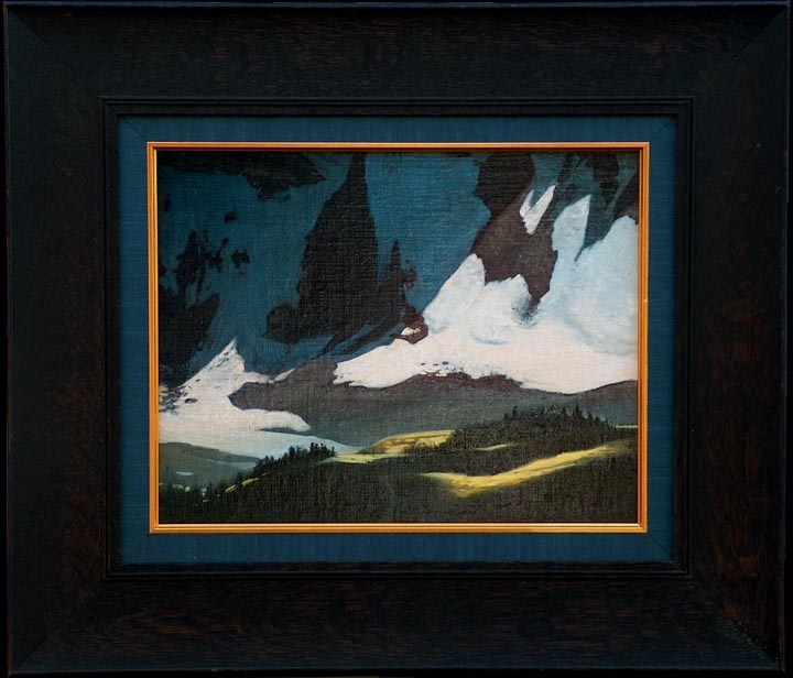 Robert Rishell "Mountain Trail" with frame