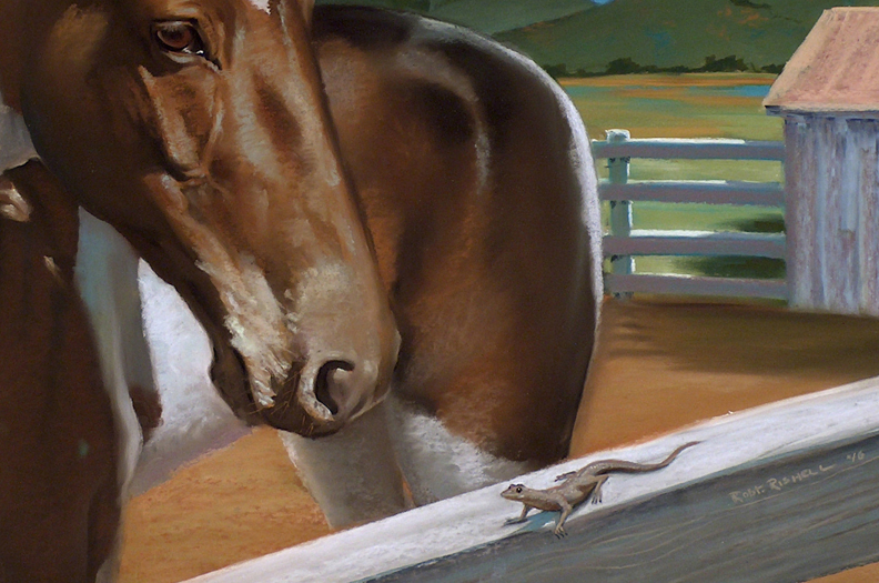 Robert Rishell Princess Family Horse Closeup