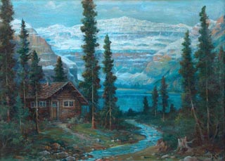 Andreas Roth Lake Louise Cabin Thumbnail