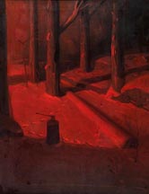 Svend Svendsen Winter Firelight Midsized Thumbnail