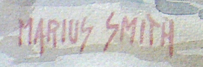Marius Schmidt Coast View Signature