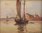 Davis Francis Schwartz Embarking Schooner Thumbnail