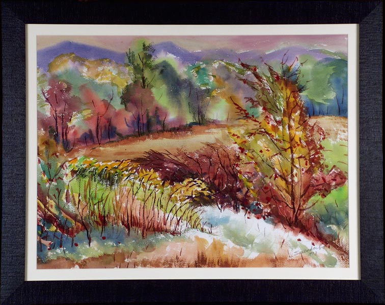 Charles Frederick Surendorf Colors of Autumn 1973 with Frame