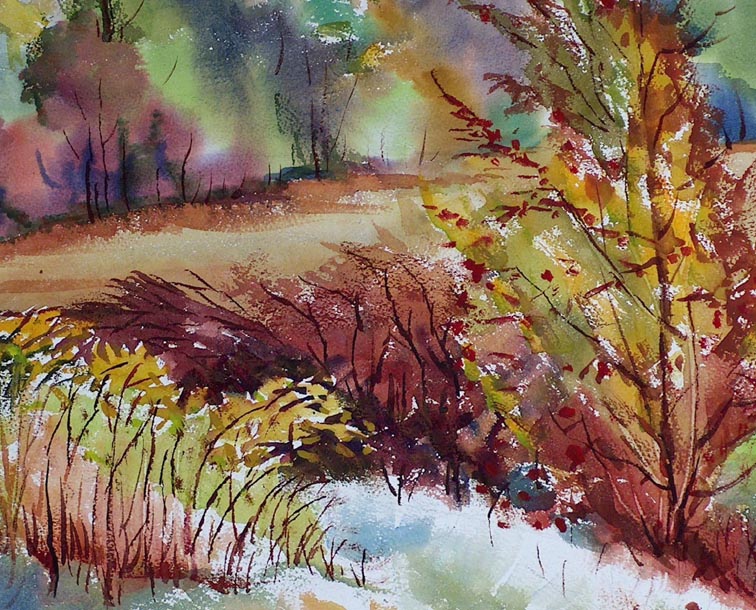 Charles Frederick Surendorf Colors of Autumn Closeup